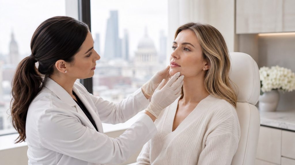 Filler dissolving consultation at DRV Clinic in Marylebone London