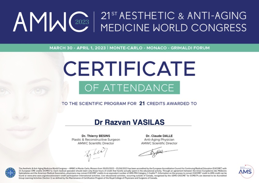 Certificate AMWC 2023